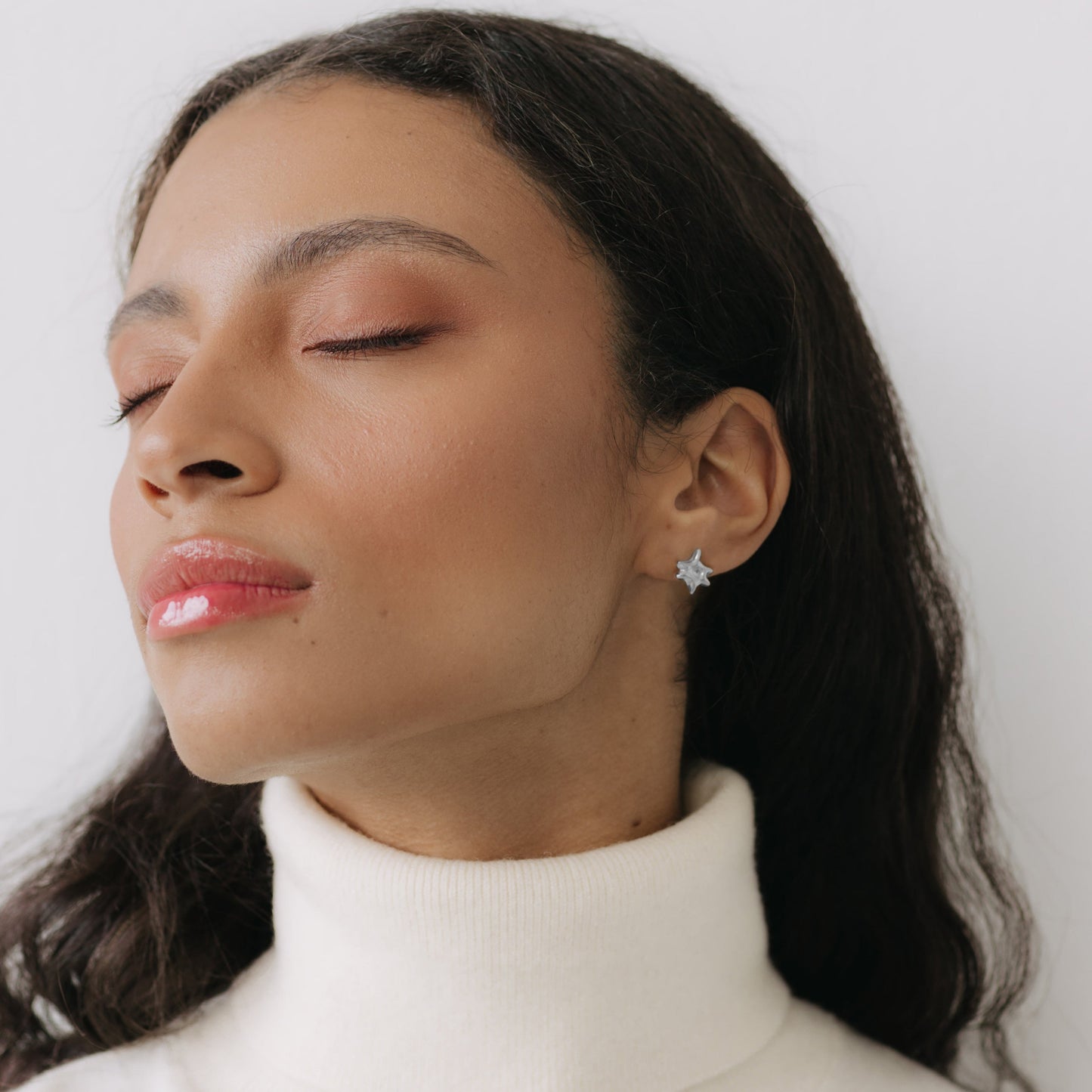 trendy earrings, star stud earrings silver, star earrings, starburst earrings, silver studs, celestial earrings