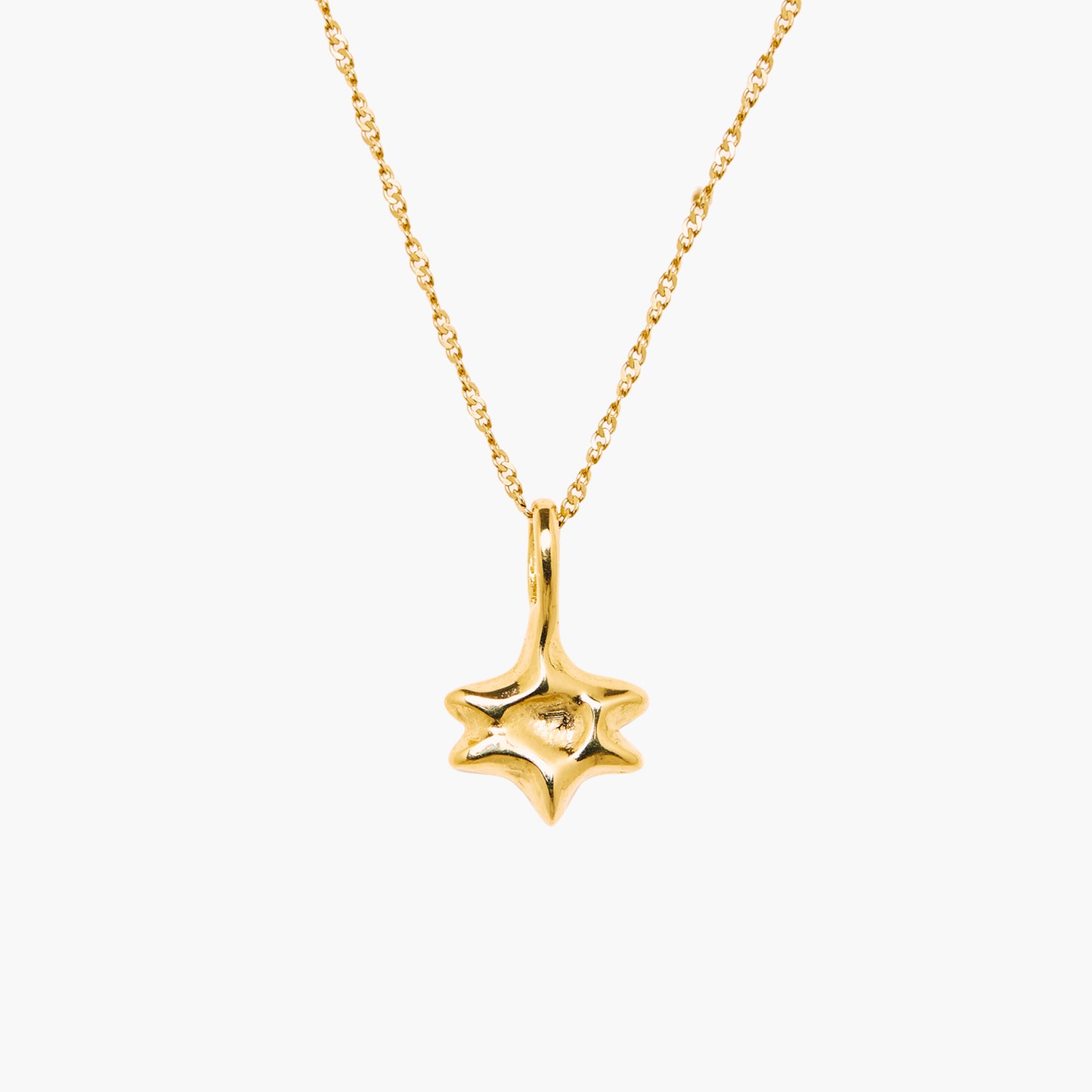 starburst gold necklace, star pendant necklace, gold jewellery design necklaces, gold necklace for women, trendy jewelry