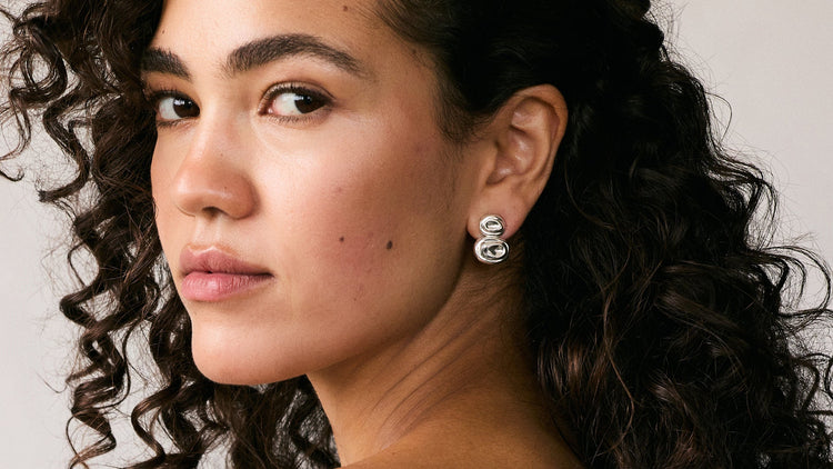 statement earrings, silver earrings, gold earrings, hoop earrings, drop dangle earrings, nugget stud earrings