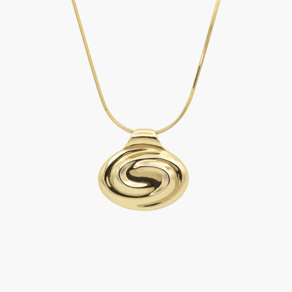 ONDINE OVAL NECKLACE GOLD