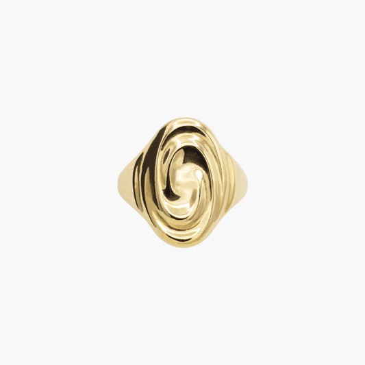 ONDINE OVAL RING GOLD