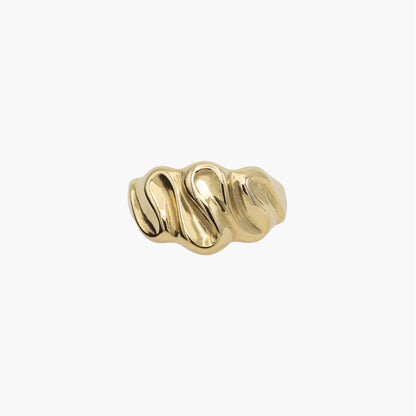 RIVER RING GOLD