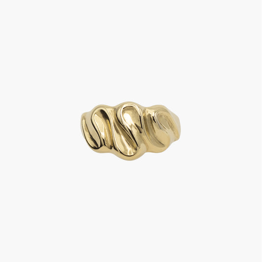 RIVER RING GOLD