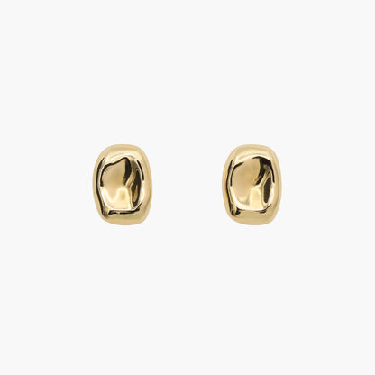 NUGGET EARRINGS GOLD