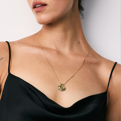 ONDINE OVAL NECKLACE GOLD