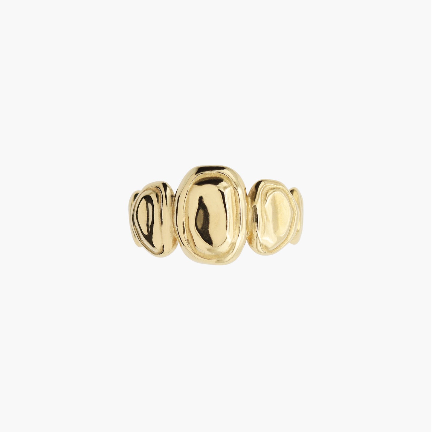 PEBBLE RING GOLD
