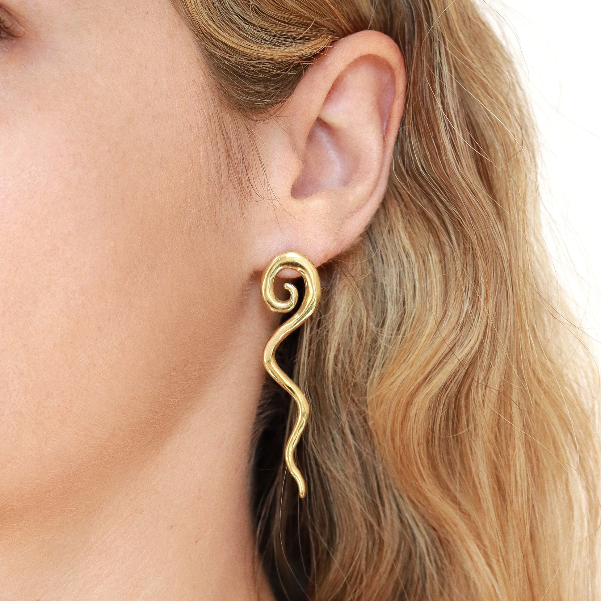 SPIRAL EARRINGS MARE - ESNTL STUDIO