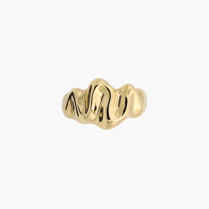WAVE RING GOLD